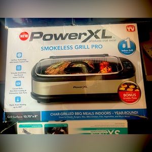 Power xl smokeless grill pro